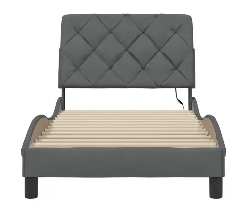 Voodiraam Led-Iga Ilma Madratsita, 80X200 cm Kangas