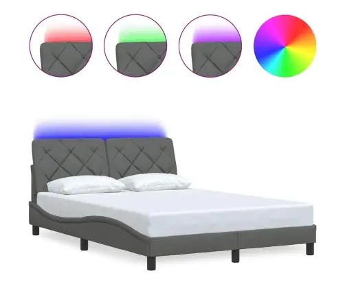 Voodiraam Led-Iga Ilma Madratsita, 140X190 cm Kangas