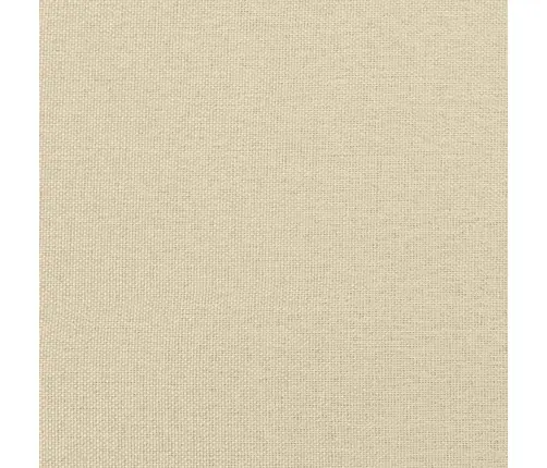 Gultas Rāmis Ar Matraci, Krēmkrāsas, 80X200 Cm, Audums Vidaxl
