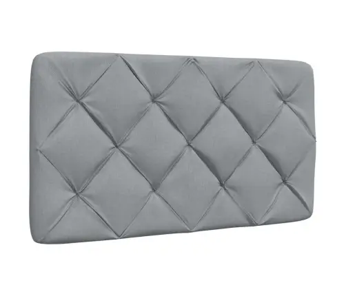 Gultas Rāmis Ar Matraci, Gaiši Pelēks Audums, 100X200 Cm Vidaxl