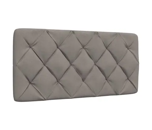 Gultas Rāmis Ar Matraci, Pelēkbrūns, 100X200 Cm, Audums Vidaxl