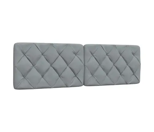 Gulta Ar Matraci, Gaiši Pelēks, 160X200 Cm, Audums Vidaxl