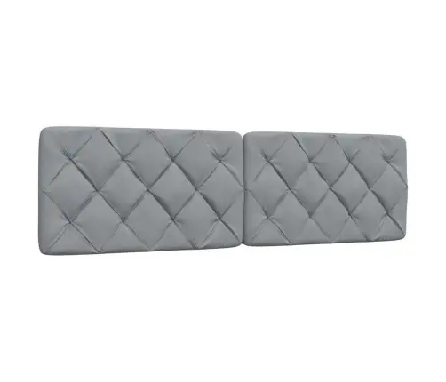 Gulta Ar Matraci, Gaiši Pelēks, 180X200 Cm, Audums Vidaxl