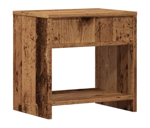 Naktsskapītis, Veca Koka, 40X30X40 Cm, Inženierijas Koks Vidaxl