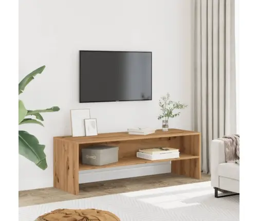 Tv Skapītis, 120X40X40 Cm, Ozola Krāsa, Konstruēts Koks Vidaxl