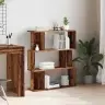 Spintelė Knygoms, Medienos, 80X24X96cm Apdirbta Mediena