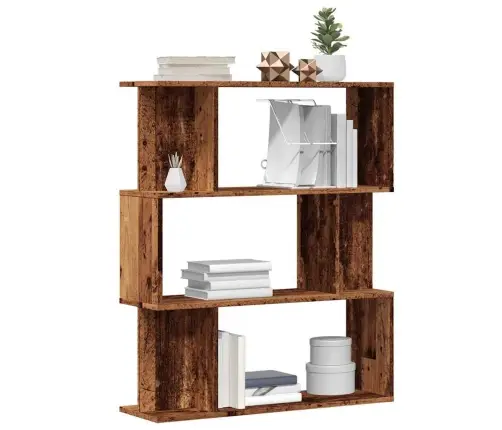 Spintelė Knygoms, Medienos, 80X24X96cm Apdirbta Mediena