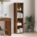 Grāmatu Skapis Old Wood 36X30X143 Cm Engineered Wood Vidaxl