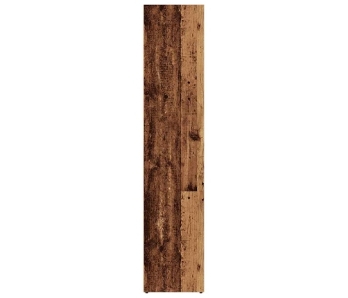 Grāmatu Skapis Old Wood 36X30X143 Cm Engineered Wood Vidaxl