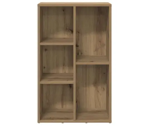 Grāmatu Plaukts, Koka Krāsa, 50X25X80 Cm, Inženierijas Koks Vidaxl