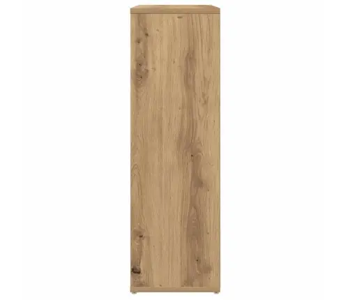Grāmatu Plaukts, Koka Krāsa, 50X25X80 Cm, Inženierijas Koks Vidaxl