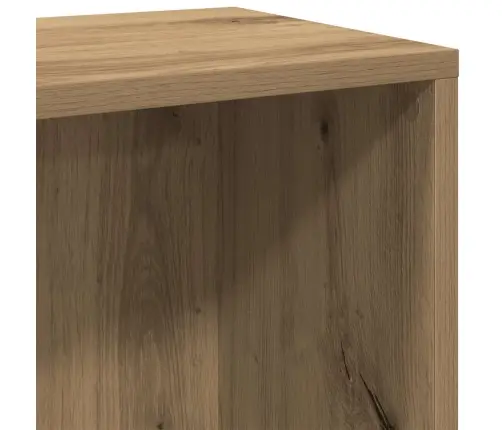 Grāmatu Plaukts, Koka Krāsa, 50X25X80 Cm, Inženierijas Koks Vidaxl