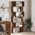 Grāmatu Skapis Old Wood 80X24X192 Cm Engineered Wood Vidaxl