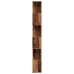 Grāmatu Skapis Old Wood 80X24X192 Cm Engineered Wood Vidaxl