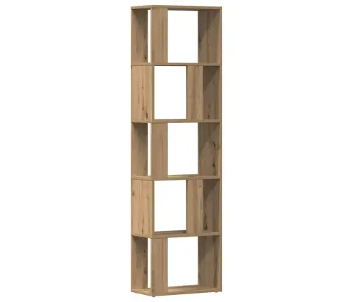 Grāmatu Plaukts, Koka Krāsa, 45X24X159 Cm, Inženierijas Koks Vidaxl