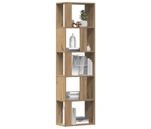 Grāmatu Plaukts, Koka Krāsa, 45X24X159 Cm, Inženierijas Koks Vidaxl