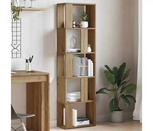 Grāmatu Plaukts, Koka Krāsa, 45X24X159 Cm, Inženierijas Koks Vidaxl