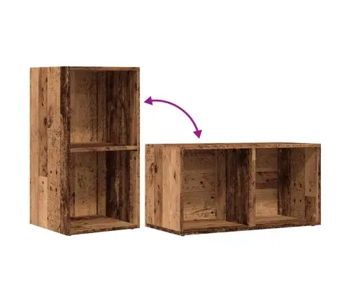 Lp Mantu Kastes, Veca Koka, 69,5X34X36 Cm, Inženierijas Koks Vidaxl