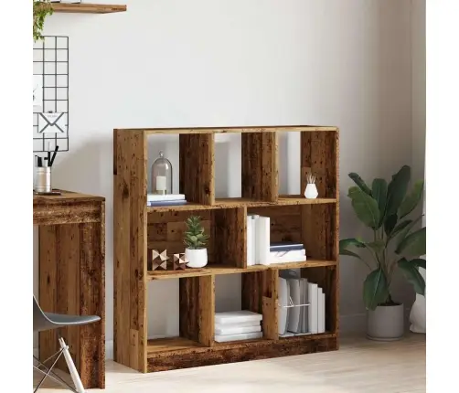 Knygų Spintelė Sena Mediena 97,5X29,5X100 Cm Inžinerinė Mediena