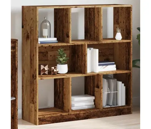 Knygų Spintelė Sena Mediena 97,5X29,5X100 Cm Inžinerinė Mediena