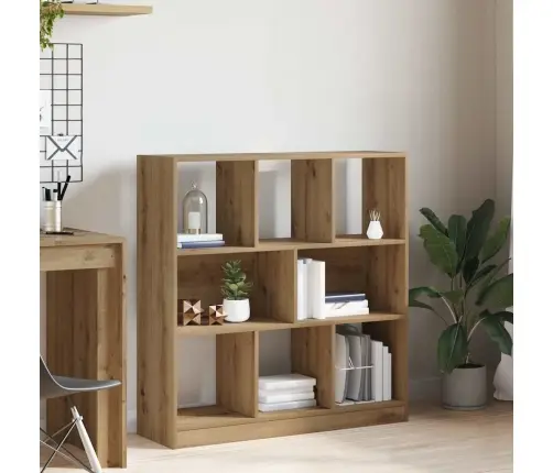 Knygų Spintelė Artisan Ąžuolas 97,5X29,5X100Cm Dirbtinė Mediena