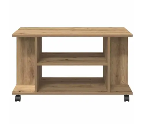 Tv Skapis Ar Ritentiņiem Amatnieks Ozols 80X40X45 Cm Vidaxl