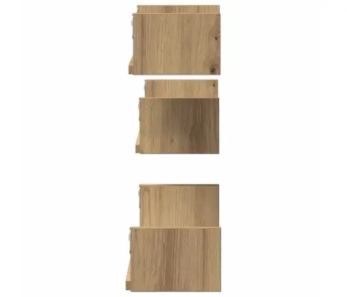 Seinariiulid 3 Tk Artisan Oak Engineered Wood