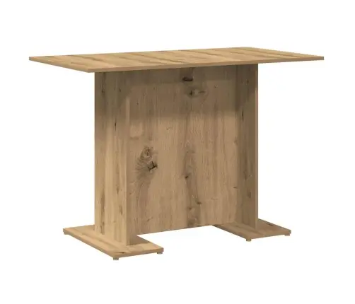 Virtuves Galds, 110X60X75 Cm, Koka Krāsa, Skaidu Plāksne Vidaxl