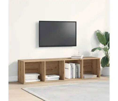 Grāmatu Skapis/Televizora Skapis Vecs Koks 36X30X143Cm Vidaxl