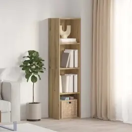 Grāmatu Skapis/Televizora Skapis Vecs Koks 36X30X143Cm Vidaxl