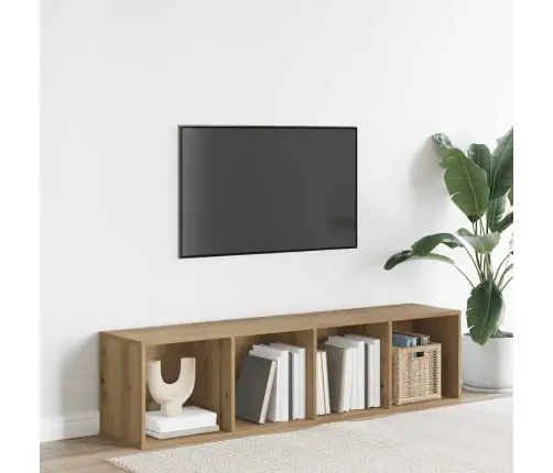 Knygų Spintelė / Televizoriaus Spintelė Artisan Ąžuolas