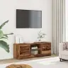 Tv Skapītis, Veca Koka, 102X30X37,5 Cm, Inženierijas Koks Vidaxl
