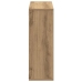 Sienas Plaukts Artisan Ozols 104X20X58,5 Cm Inženierijas Koks Vidaxl
