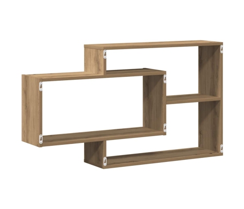 Sienas Plaukts Artisan Ozols 104X20X58,5 Cm Inženierijas Koks Vidaxl