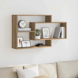 Sienas Plaukts Artisan Ozols 104X20X58,5 Cm Inženierijas Koks Vidaxl