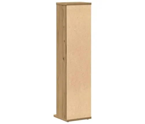 Cd Skapis Artisan Oak 21X20X88 Cm Engineered Wood Vidaxl