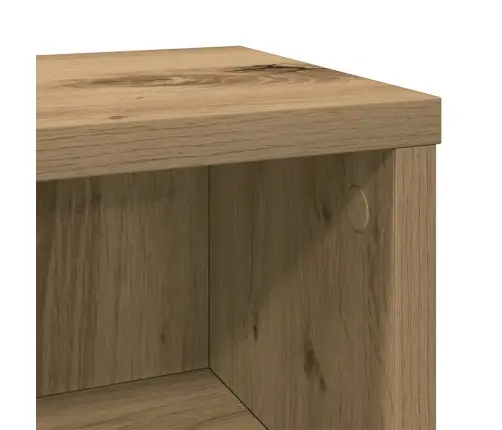 Cd Skapis Artisan Oak 21X20X88 Cm Engineered Wood Vidaxl