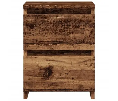 Naktsskapītis, Veca Koka, 30X30X40 Cm, Inženierijas Koks Vidaxl