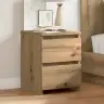 Naktsskapīši, 2 Gab., Koka Krāsa, 30X30X40Cm, Inženierijas Koks Vidaxl