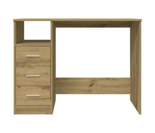 Kirjutuslaud Artisan Oak 102X76X50 Cm Engineered Wood