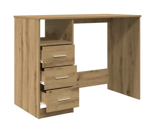 Kirjutuslaud Artisan Oak 102X76X50 Cm Engineered Wood