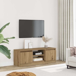 Tv Skapītis, Koka Krāsa, 102X30X36 Cm, Inženierijas Koks Vidaxl