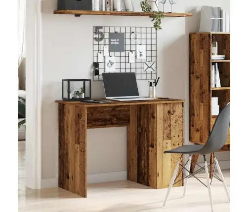 Rakstāmgalds Old Wood 100X55X75 Cm Engineered Wood Vidaxl Rakstāmgalds Old Wood 100X55X75 Cm Engineered Wood Vidaxl