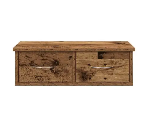 Sieninė Spinta Old Wood 60X26X18,5 Cm Inžinerinė Mediena