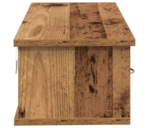 Sieninė Spinta Old Wood 60X26X18,5 Cm Inžinerinė Mediena