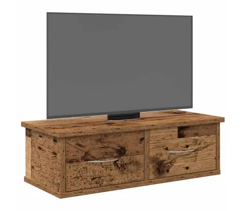 Sieninė Spinta Old Wood 60X26X18,5 Cm Inžinerinė Mediena