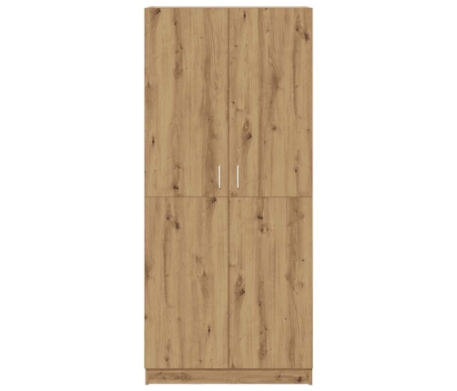 Skapis Artisan Oak 80X52X180 Cm Engineered Wood Vidaxl