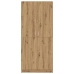Skapis Artisan Oak 80X52X180 Cm Engineered Wood Vidaxl