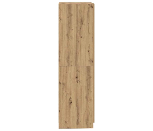 Skapis Artisan Oak 80X52X180 Cm Engineered Wood Vidaxl
