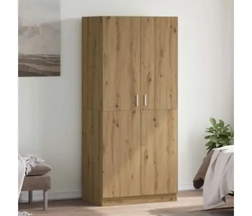 Riidekapp Artisan Oak 80X52X180 Cm Engineered Wood